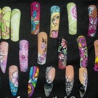 Peinture sur capsules