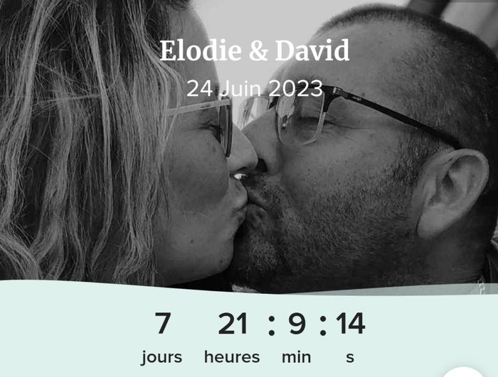 Capture depuis l'application mobile ton compte à rebours et partage-le ⏳😍 6
