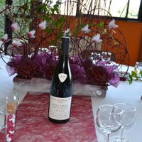 notre table sur le thême du vin