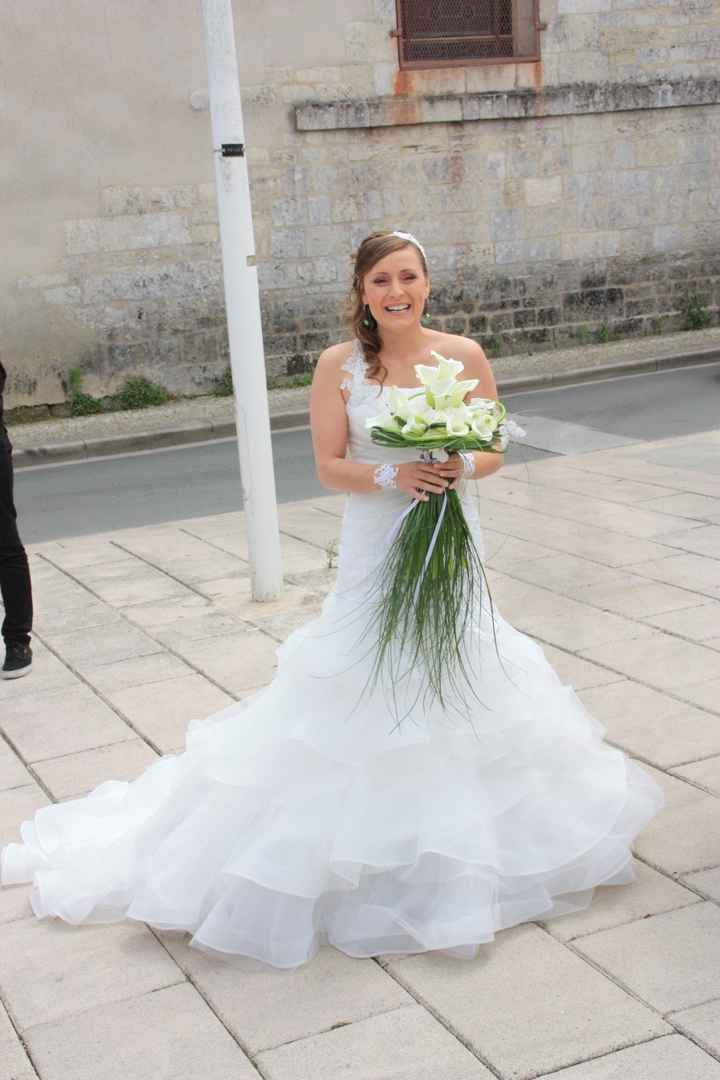L'arrivée de la mariée