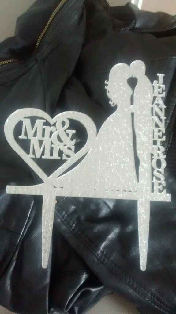 Mon cake topper - 1