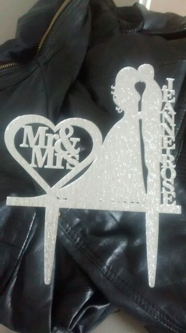 Mon cake topper - 1