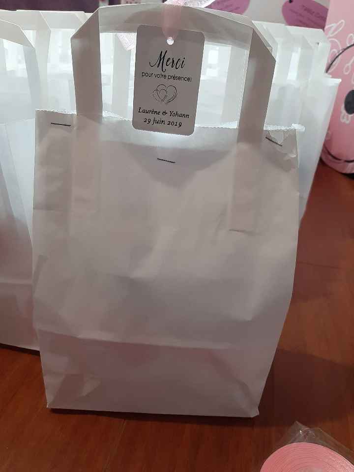 Sacs cadeaux invités - 1