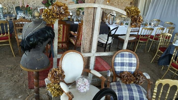 Mariage thème brocante - 2