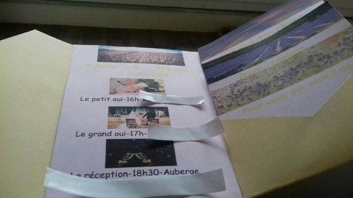 Les faire part imparfait. .. - 2