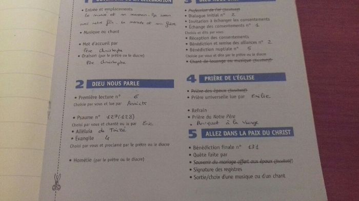 help - Livret de messe - 1