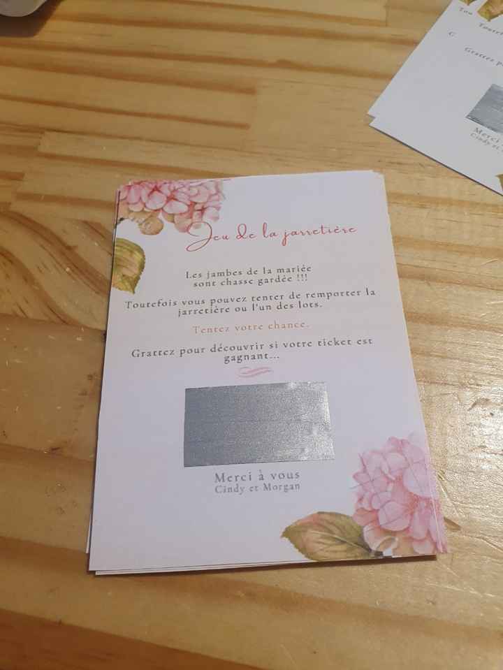 Tombola de mariage - 2
