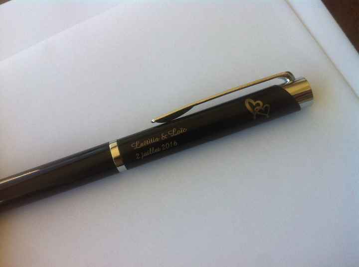 Nos stylos pour témoins