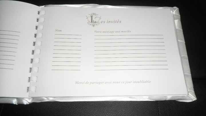 Livre d'or intérieur