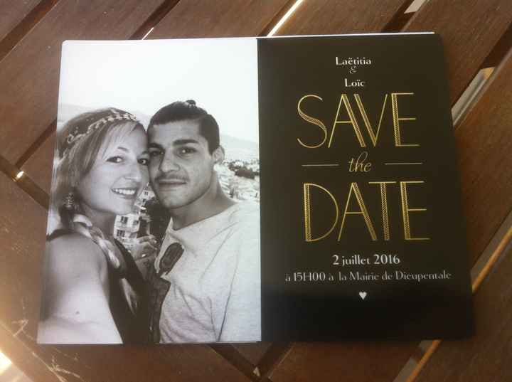 Notre save the date 