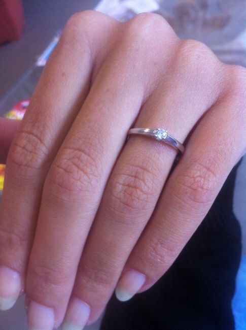 Bague de fiançaille