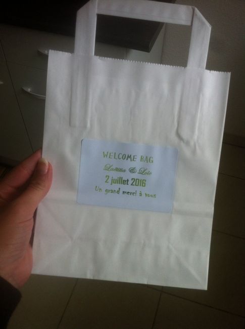 Welcome bag - 1