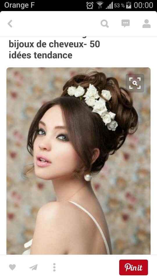 Chignon classique ou cheveux lâchés ? - 1