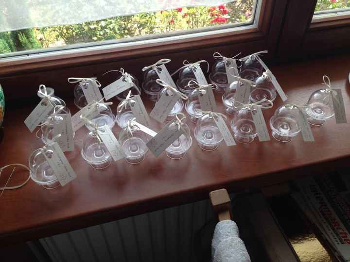 Avancée des cadeaux pour les invités