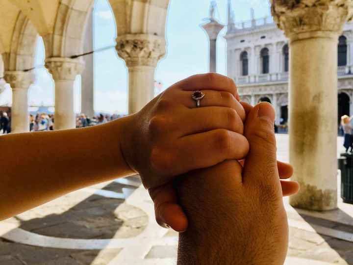 Bague de fiançailles photo - 1