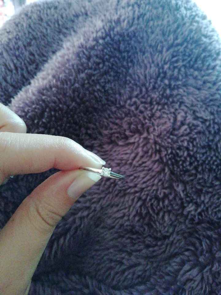 Bague de fiançailles photo - 1