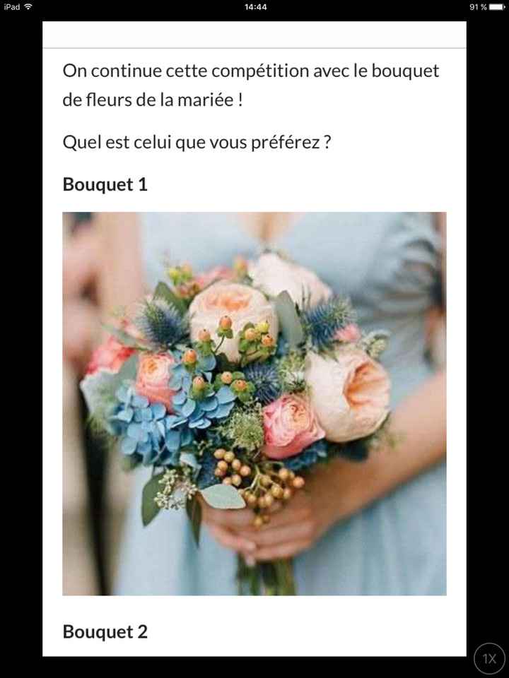 Quel style de mariée êtes-vous ? Le bouquet - 1