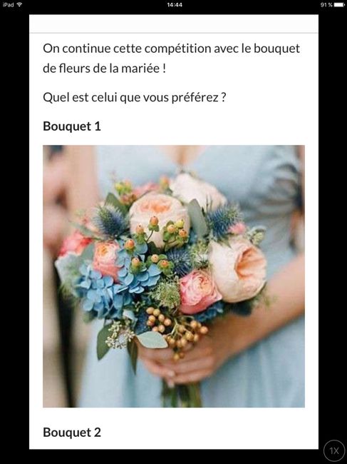 Quel style de mariée êtes-vous ? Le bouquet - 1