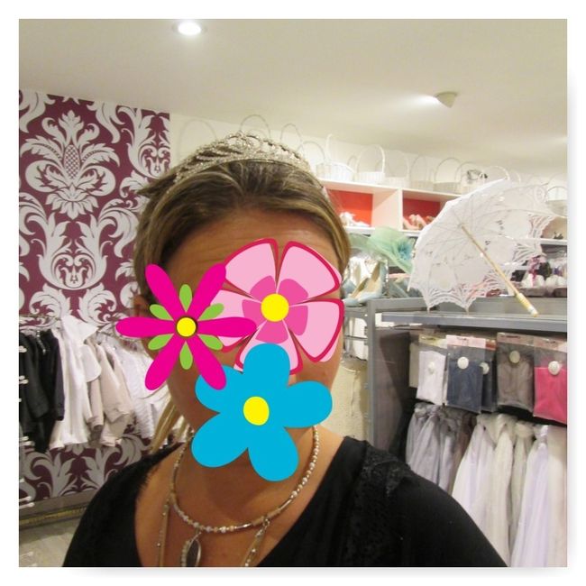 tiare d'une copinne