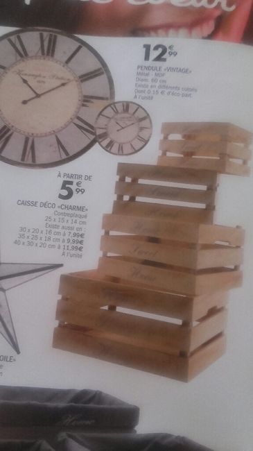 Help : à la recherche de cagettes bois centre de table - 1