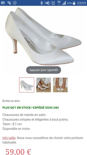 Mes chaussures enfin reçu ! - 1
