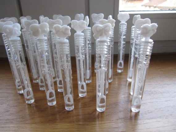 Marque place pour mariage theme bulle et papillon - 1