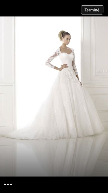 Une robe de mariée , oui ! un bustier , non !!! - 1