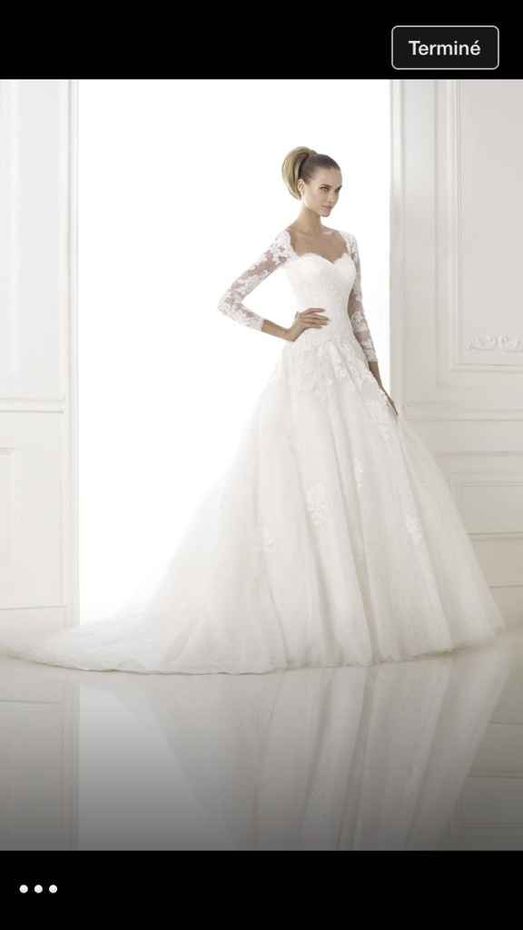 Une robe de mariée , oui ! un bustier , non !!! - 1