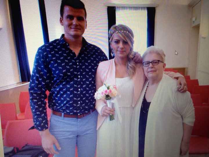 Mariage mairie . - 3