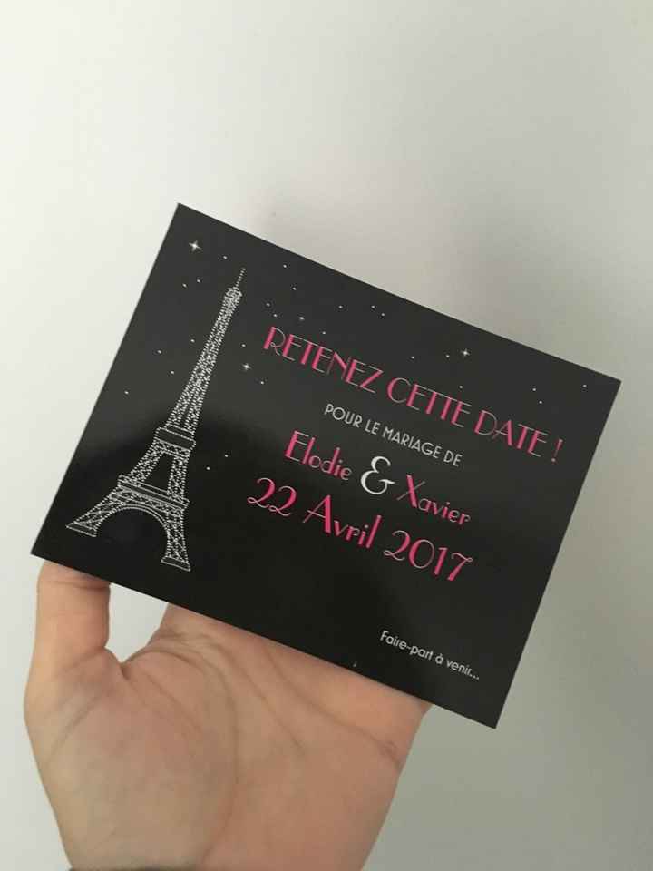 Magnet save the date - 1