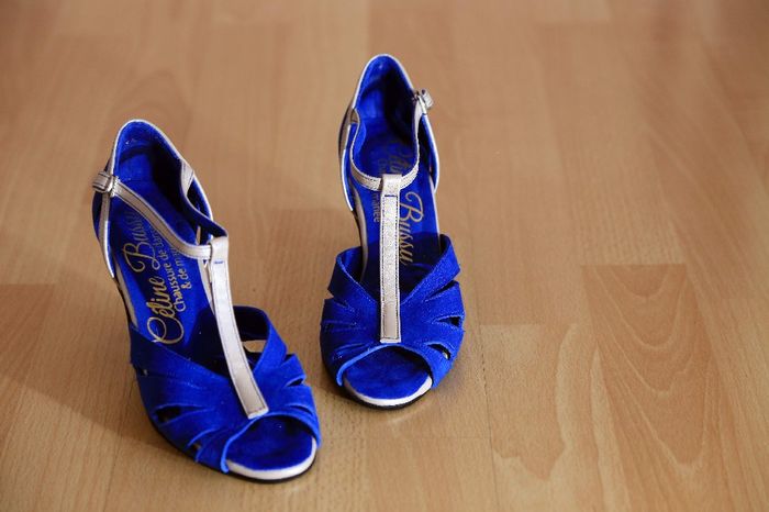 Chaussures bleues - 1