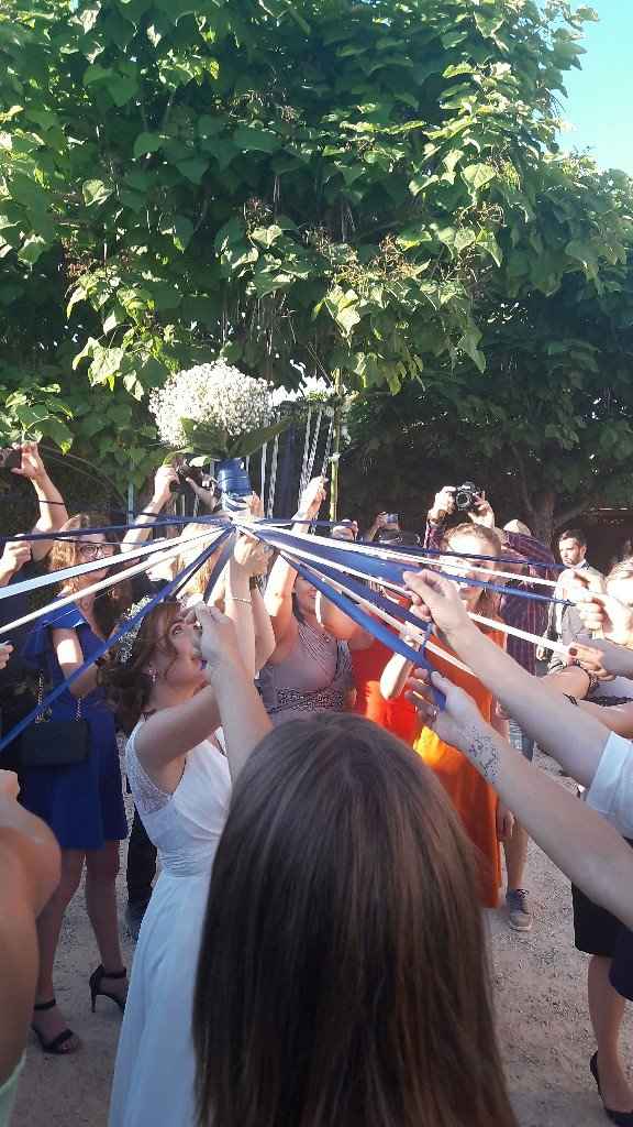 Le lancer de bouquet - 1