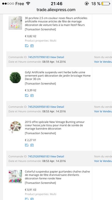 Aye la carte bleue!! merci aliexpress !!!! - 1