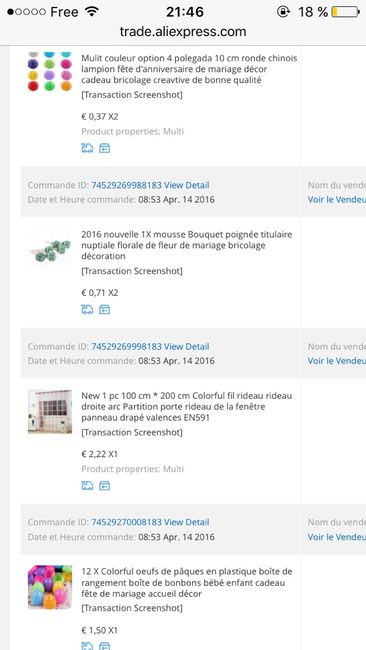Aye la carte bleue!! merci aliexpress !!!! - 2