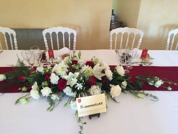 Notre centre de table