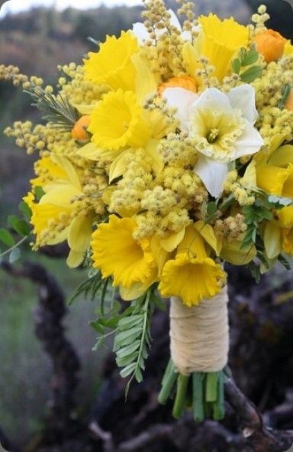 Bouquet présenté en février