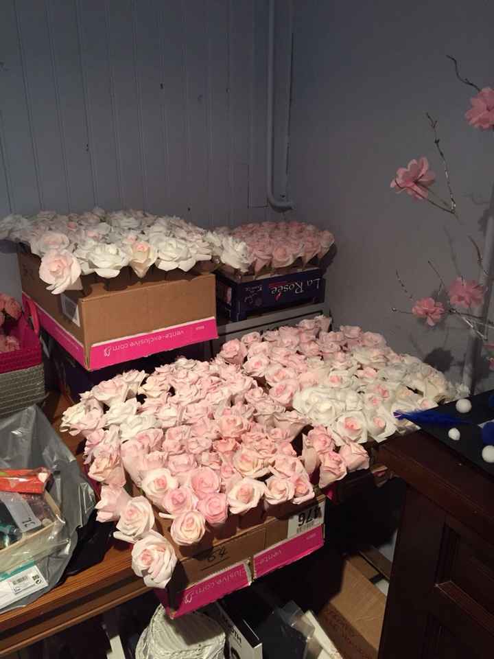 Mes roses en filtre a café personnaliser - 1