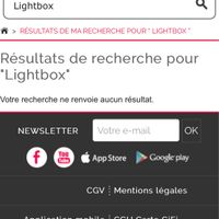 La lightbox gifi grand modèle de nouveau dispo - 1