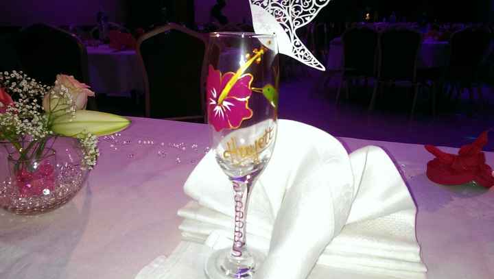 verres des mariés deco sur mesure