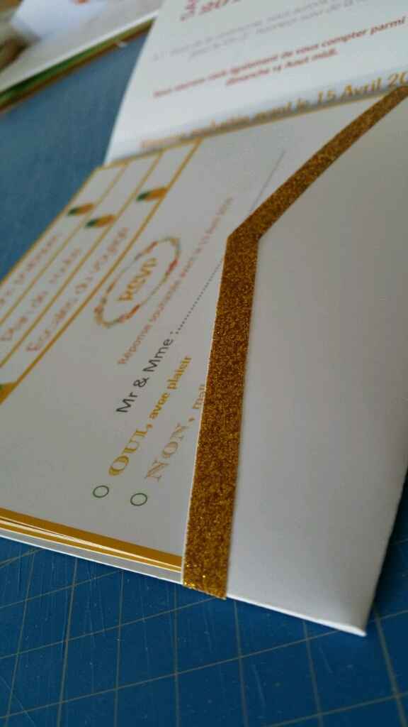 Faire-part fait maison - 2