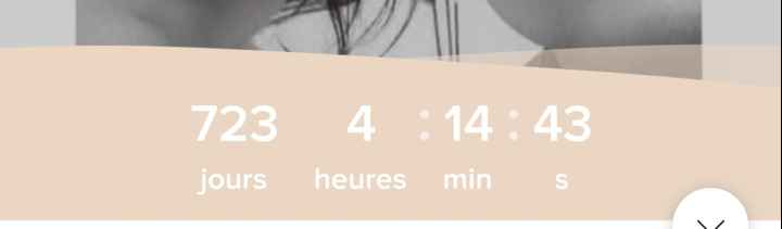 Capture depuis l'application mobile ton compte à rebours et partage-le ⏳😍 - 1