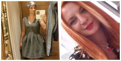 "je fais les magasins ^^ et toi le coiffeur ça donne quoi montre!" "nouvelle couleur!!"