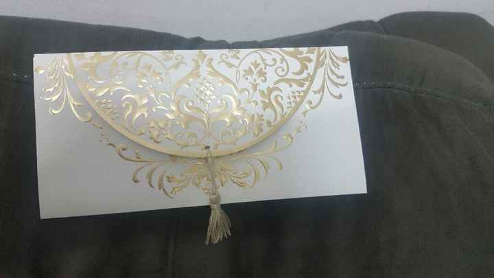 Cintre personnalisé et faire part - 1