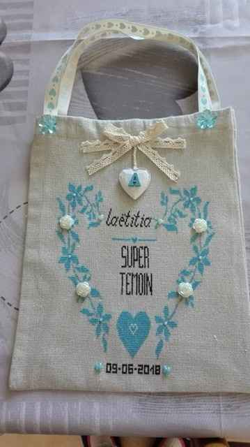 Petits sacs pour témoins et ma mère - 1