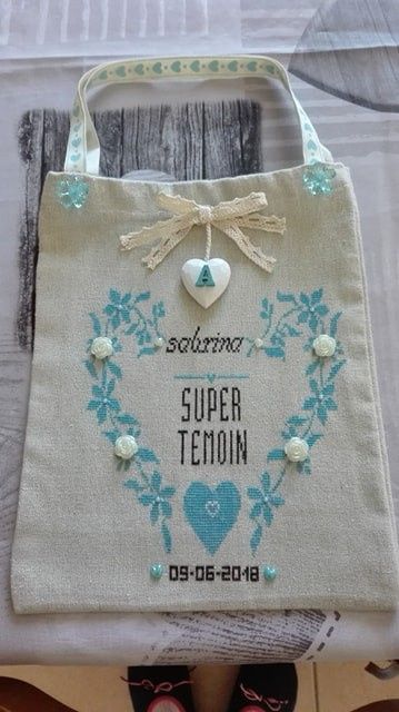 Petits sacs pour témoins et ma mère - 2