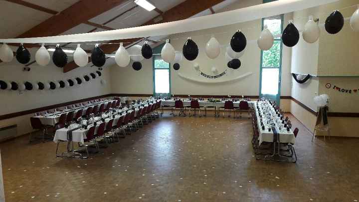 Disposition des tables - 1