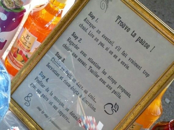 Présentation bar à sirop - 1