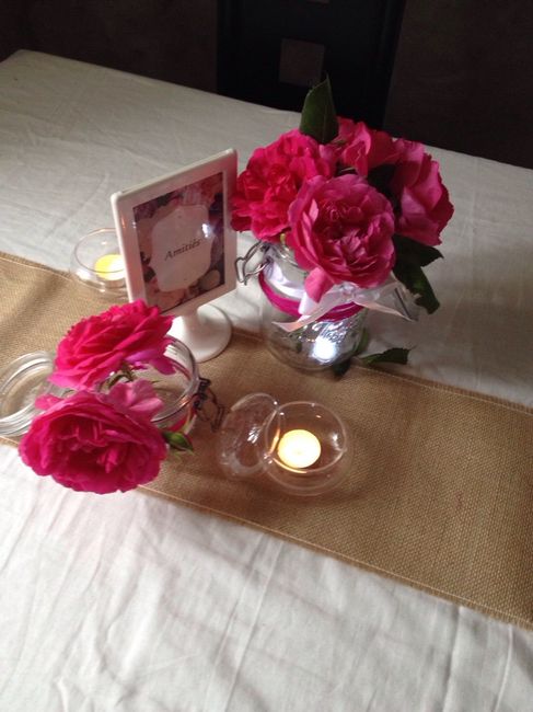 Nos essais déco de table - 1
