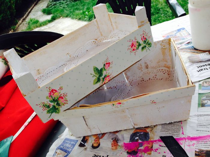 Caissettes décorées