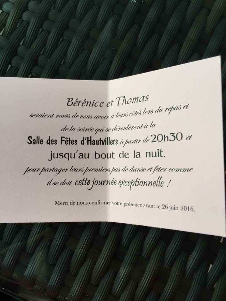 Faire-part diy terminés ! - 3